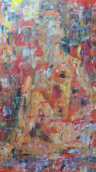 Acryl auf Leinwand 100 x 50 cm