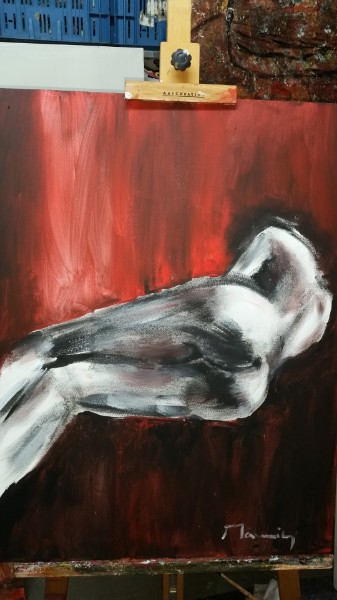 Acryl auf Leinwand  80x60x3,5 cm