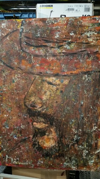 Acryl auf Leinwand  100x50x3,5 cm
